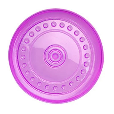 Funny Soft Rubber Pet Dog Flying Discs Saucer Toys Small Medium Large Dog Puppy Agile Training Toys Bite Resistant Flying Disk