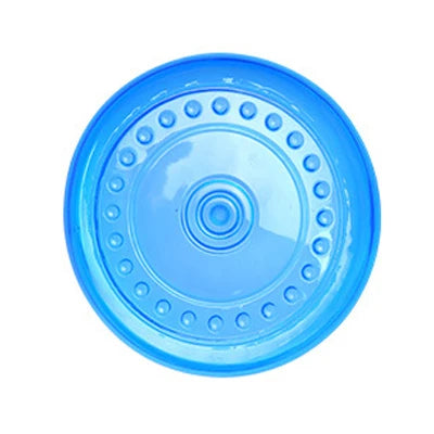 Funny Soft Rubber Pet Dog Flying Discs Saucer Toys Small Medium Large Dog Puppy Agile Training Toys Bite Resistant Flying Disk