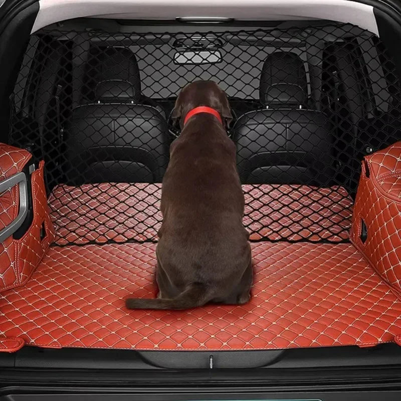 Car boot fence, dog and pet insulation mesh, durable and sturdy elastic insulation mesh, pet safety fence for any vehicle