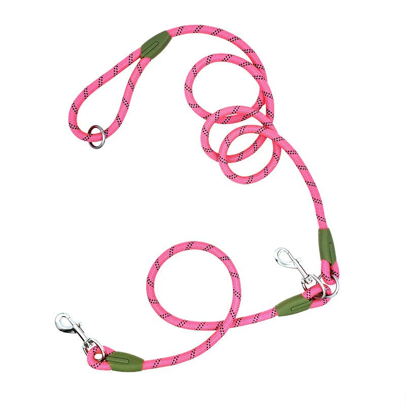 Reflective Nylon Leashes Pet Dogs Chain Traction Rope