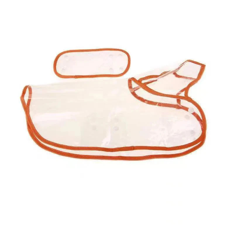Pet Dog Puppy Transparent Rainwear Raincoat Pet