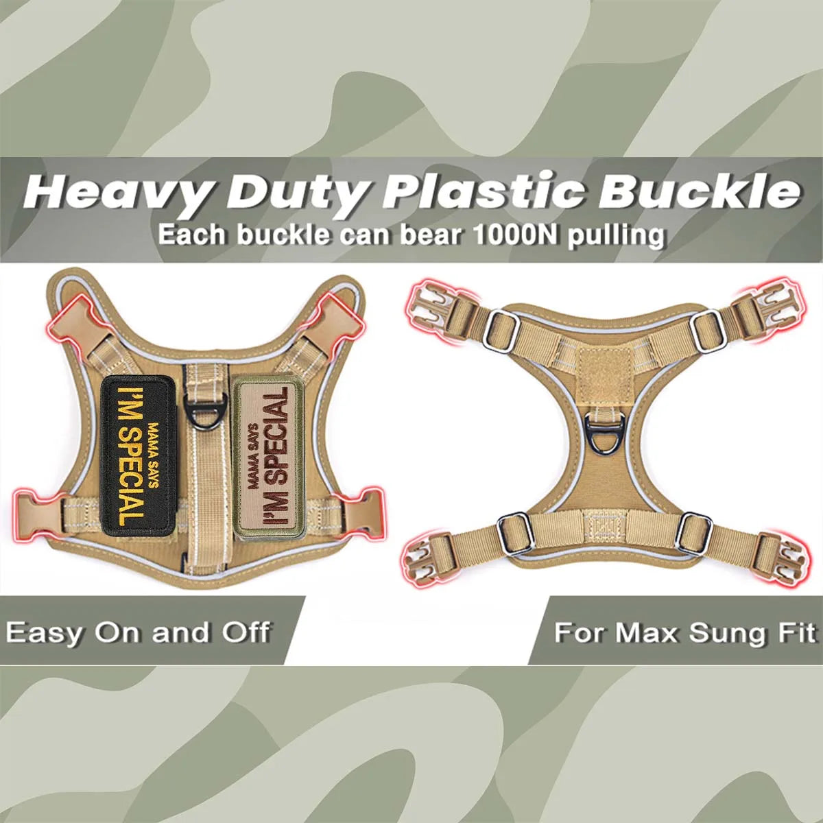 Tactical Dog Harness