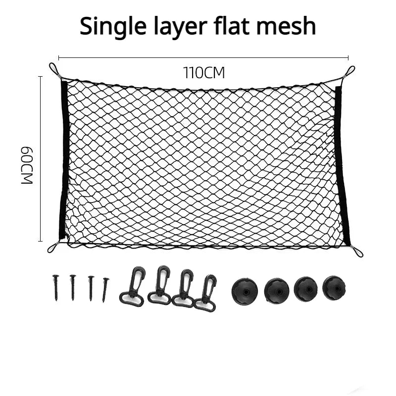 Car boot fence, dog and pet insulation mesh, durable and sturdy elastic insulation mesh, pet safety fence for any vehicle