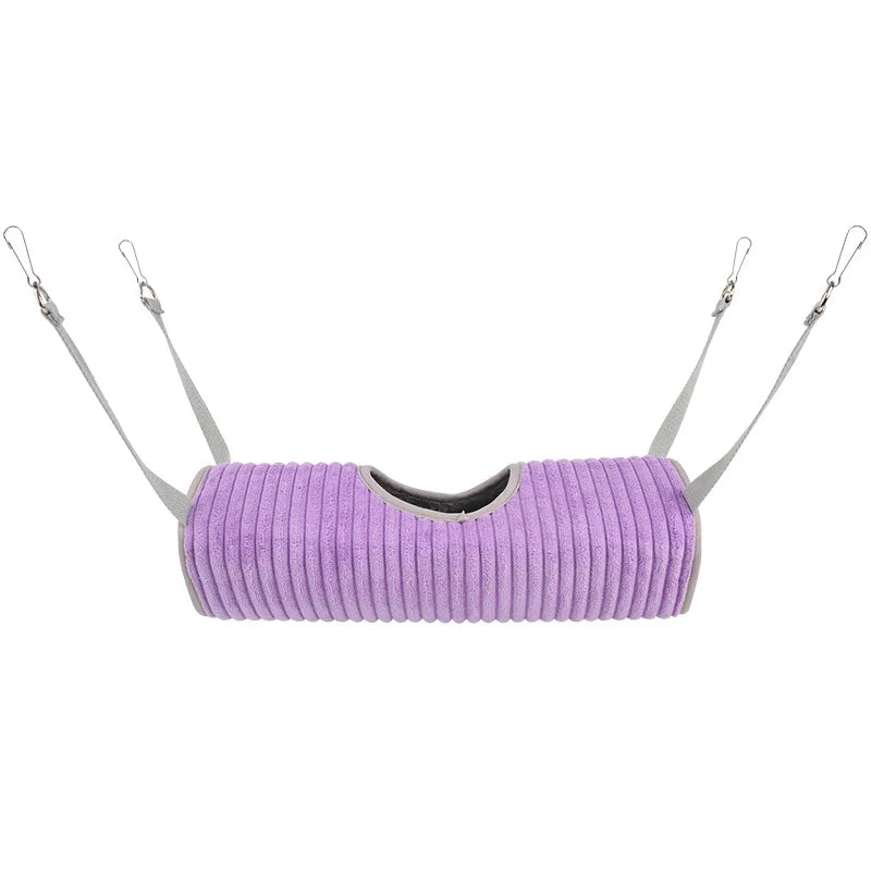 Hamster Hammock Ferret Hide Tunnel Warm Rat Hammock for Rodents Rats Accessories Rodent Hammock for Rat XCW05