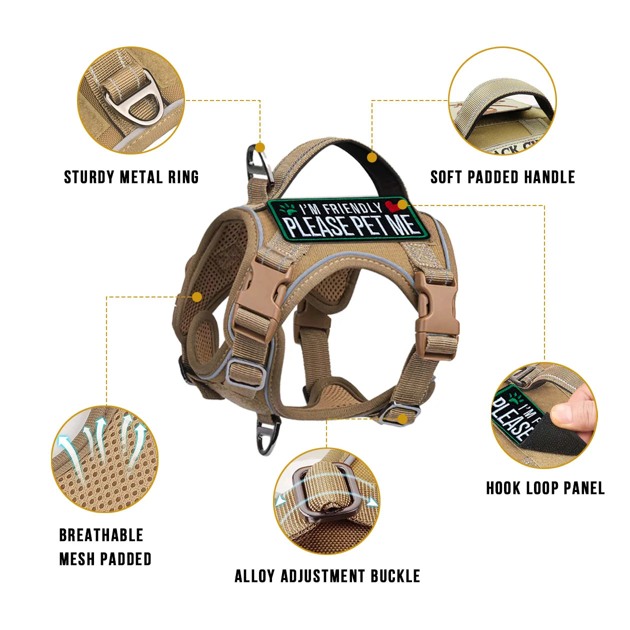 Tactical Dog Harness