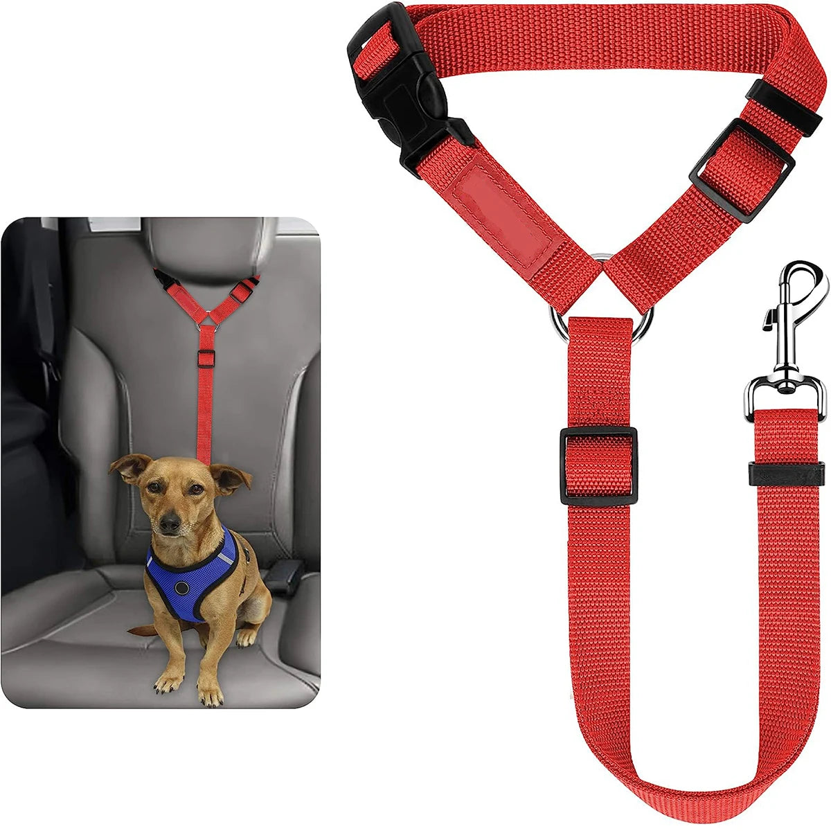1pc Pet Dog And Cat Seat Belt, Car Seat Belt
