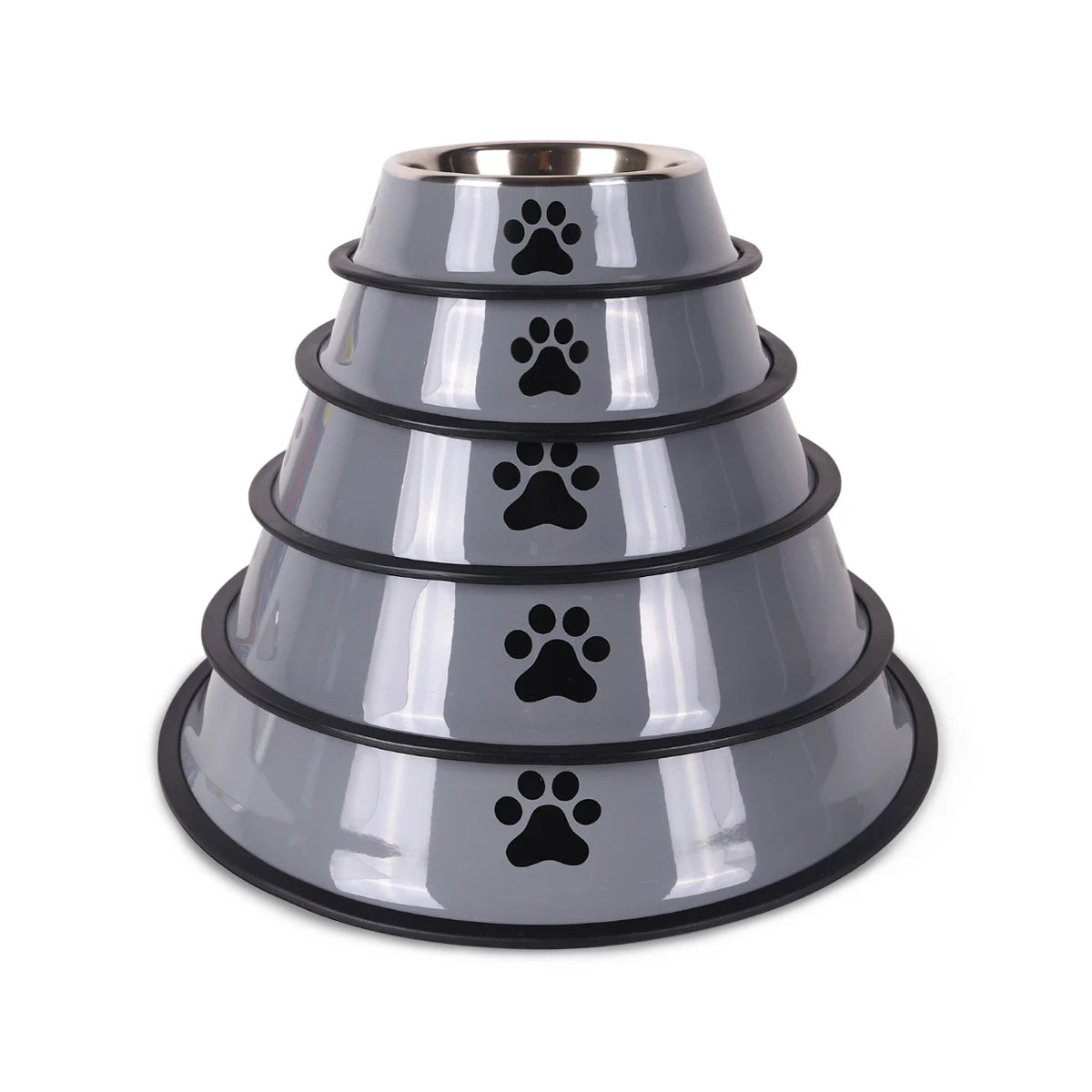 1PC Stainless Steel Pet Bowl Cat Bowl Dog Food