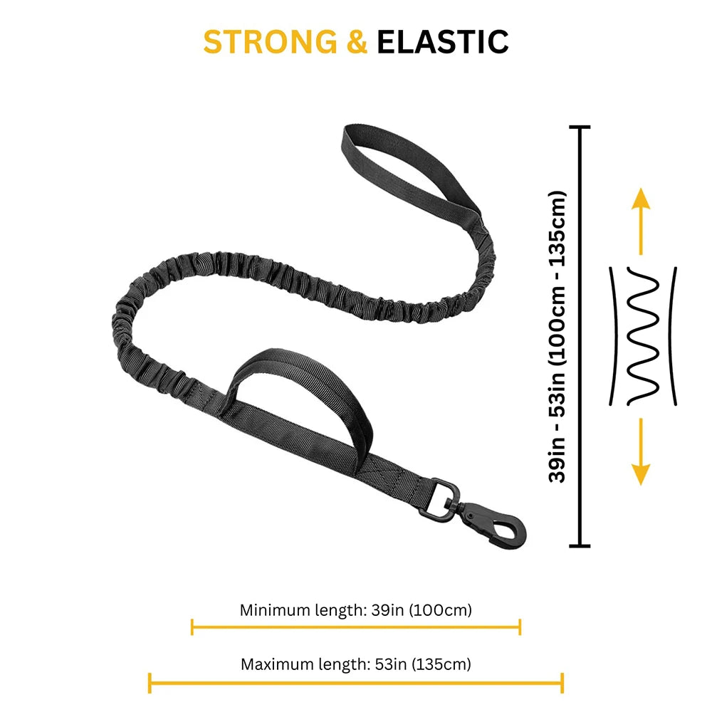 Tactical Dog Harness Leash Set for dogs on pull