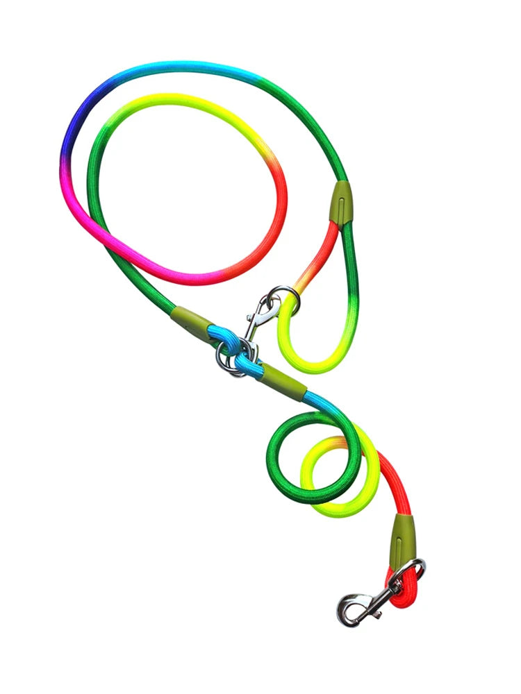 Reflective Nylon Leashes Pet Dogs Chain Traction Rope