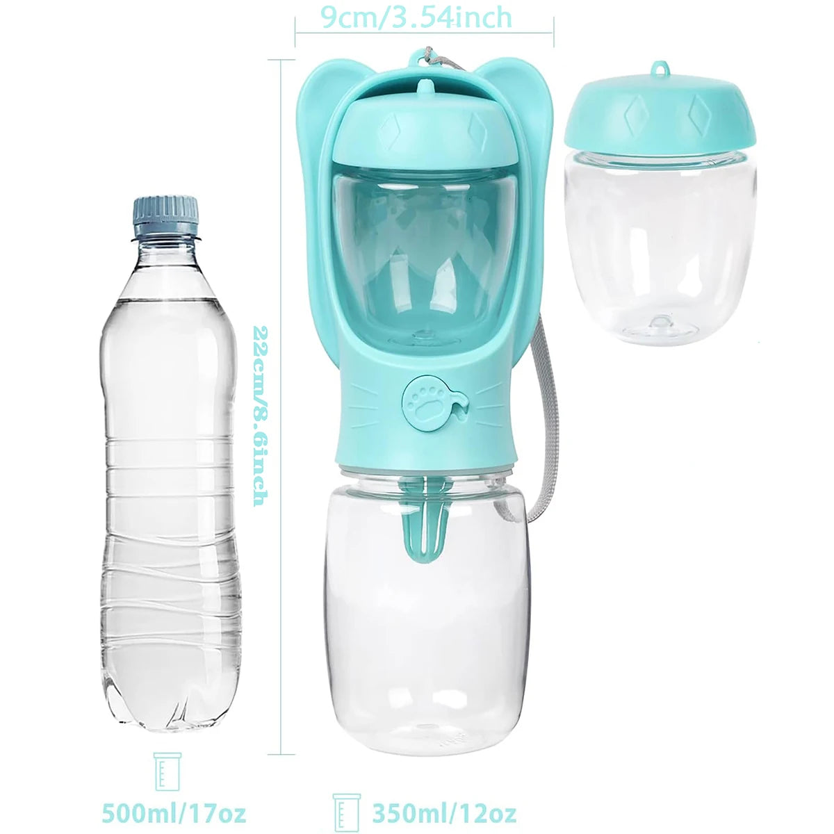 Dog Water Bottle Pet Dispenser