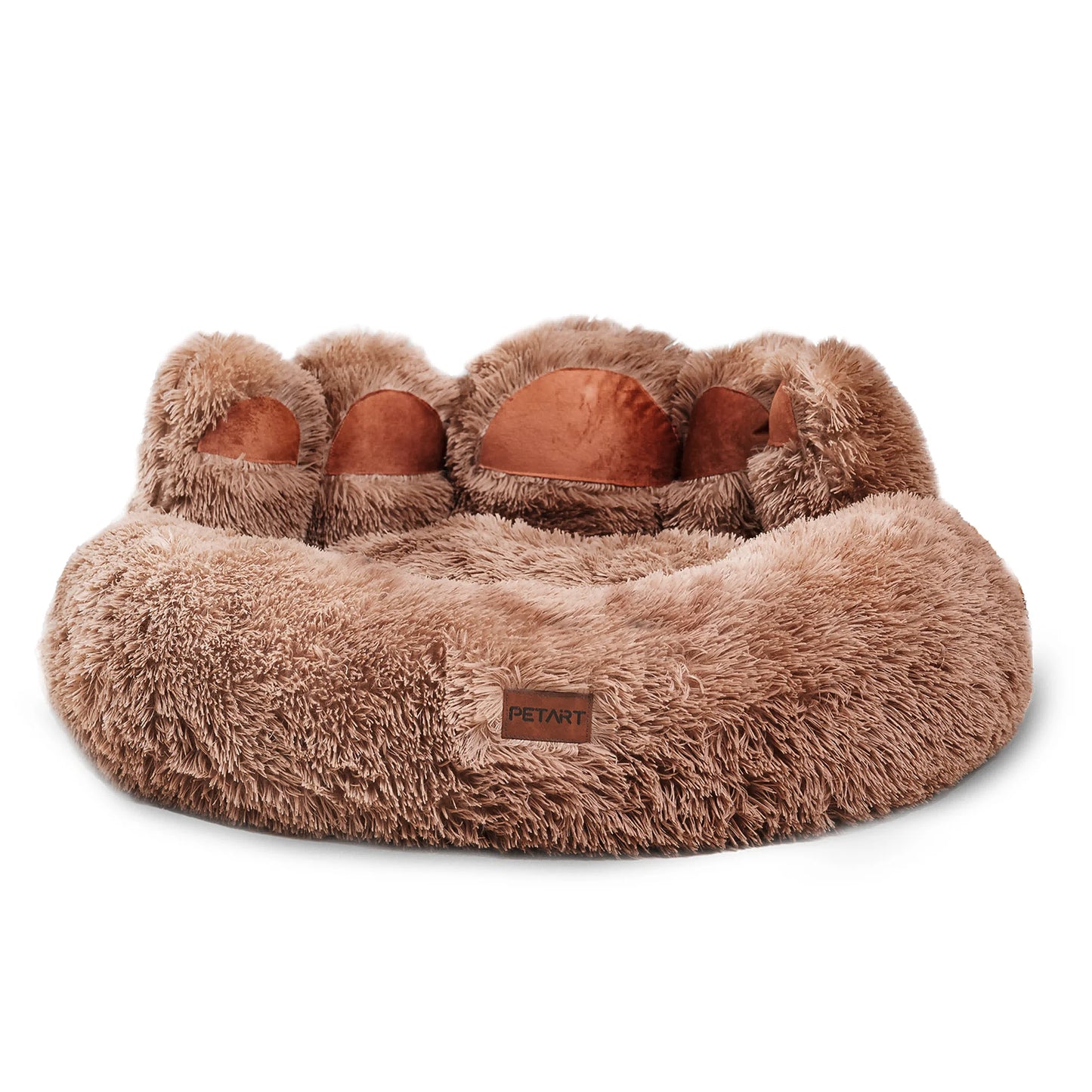 Cozy Comfy Pet Dog Bed Paw Shape Warm