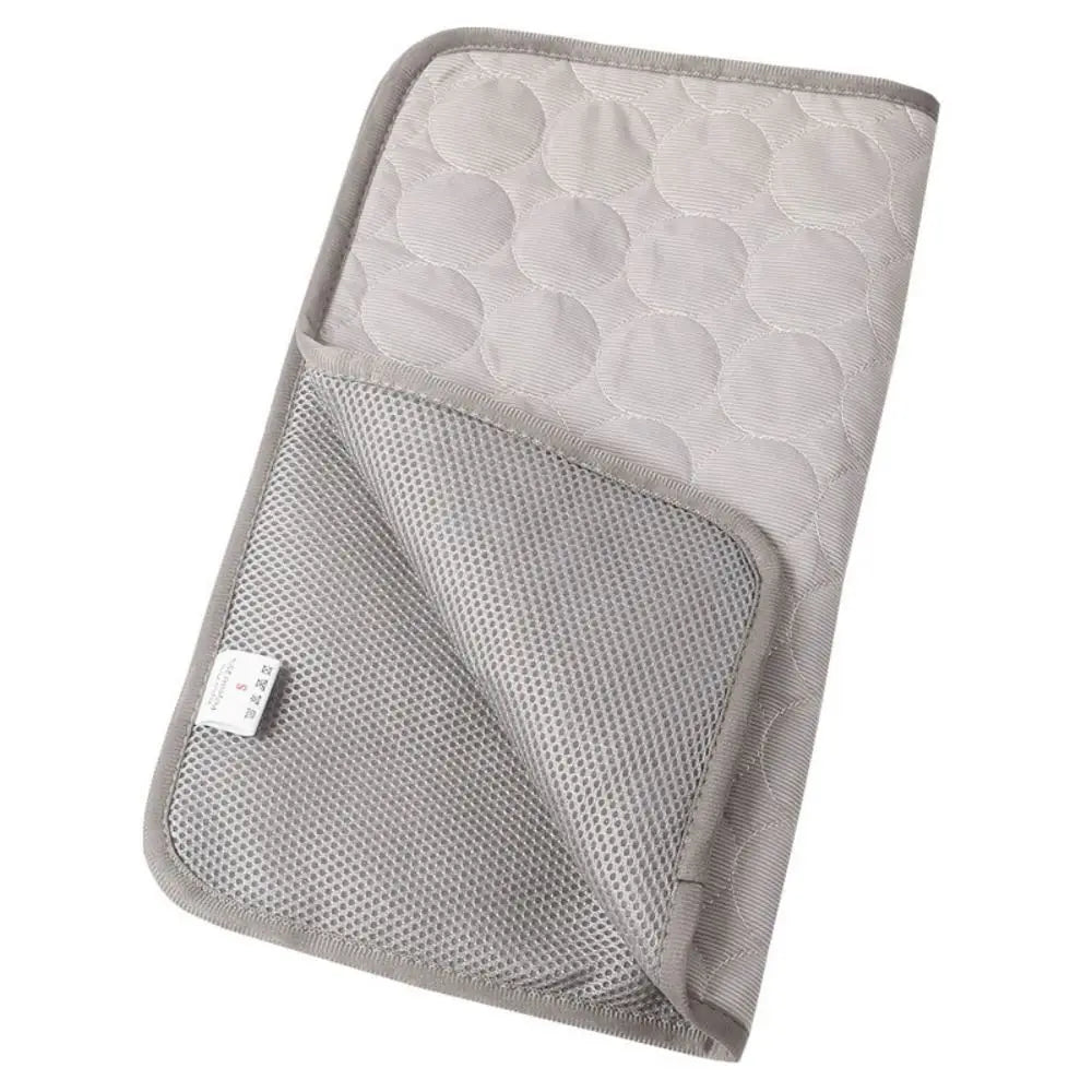 5 sizes Cool Ice Silk Moisture-proof Mattress Cushion Pet Cooling Mat Dog Cat Sleeping Pad Summer Small Animal Cold Bed