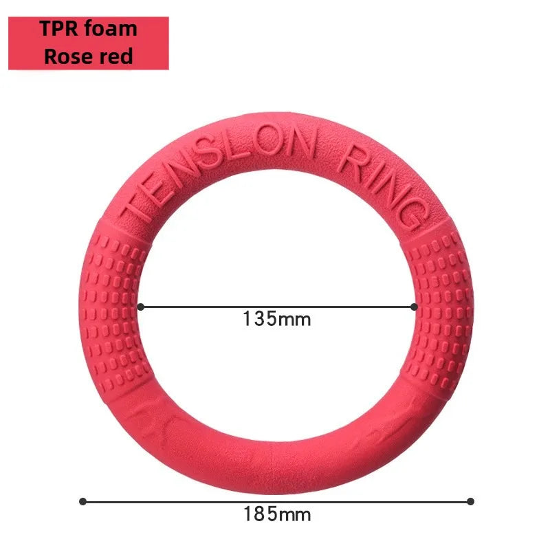 1pcs Dog Toys Pet Flying Disk Training Ring TPR material Floating water training interaction for Dogs