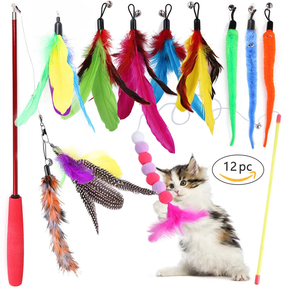 DualPet Kitten Toys Variety Cat Toy Combination Set Cat Toy