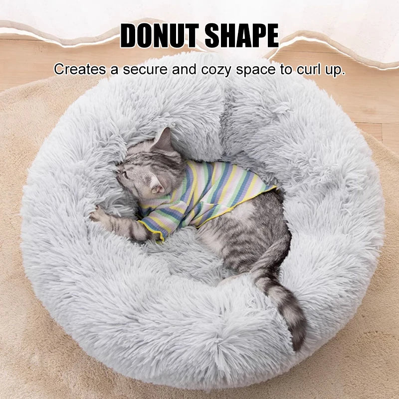 Fluffy Pets Dogs and Cat bed