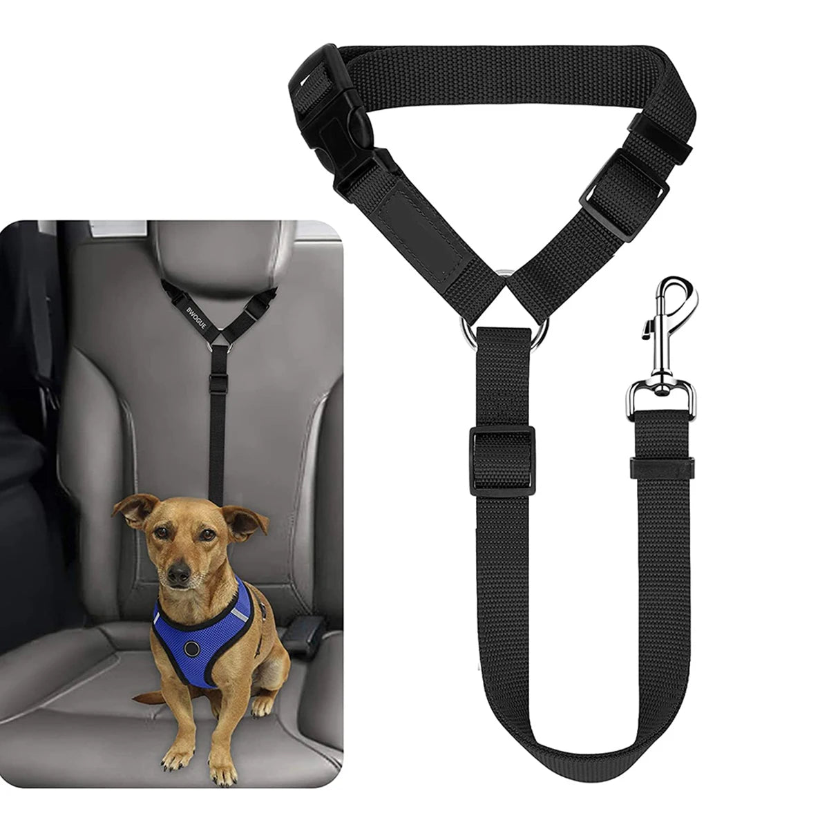 1pc Pet Dog And Cat Seat Belt, Car Seat Belt