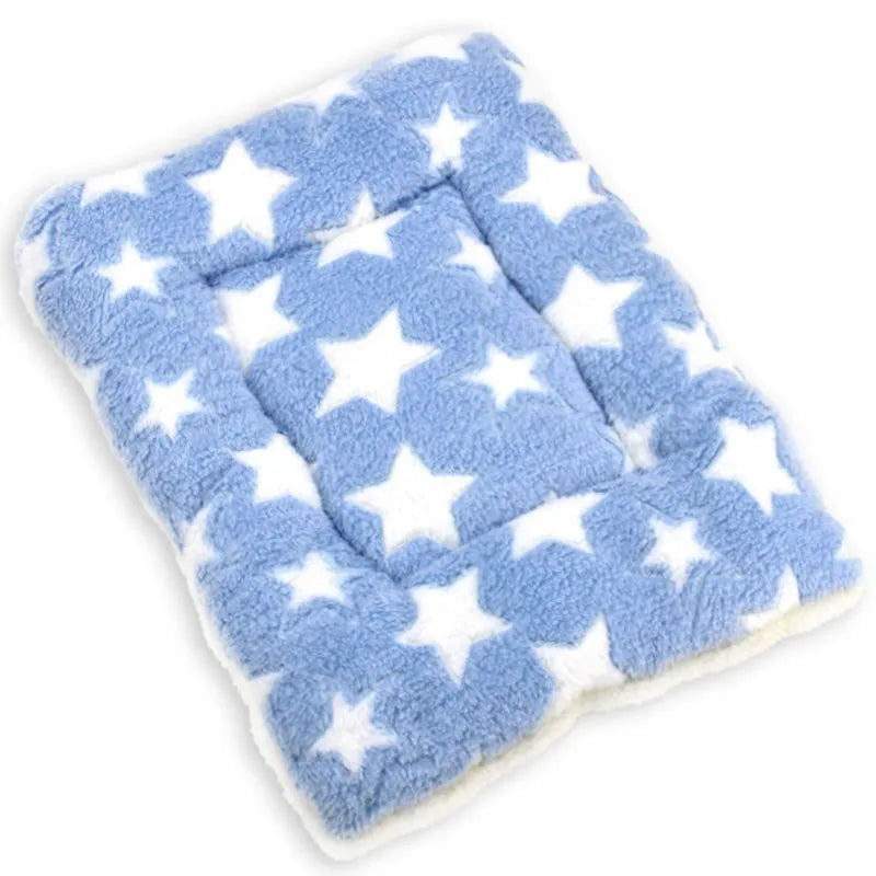 Soft Cat Bed Mats Warm Dog Bed Soft Fleece Pet Blanket