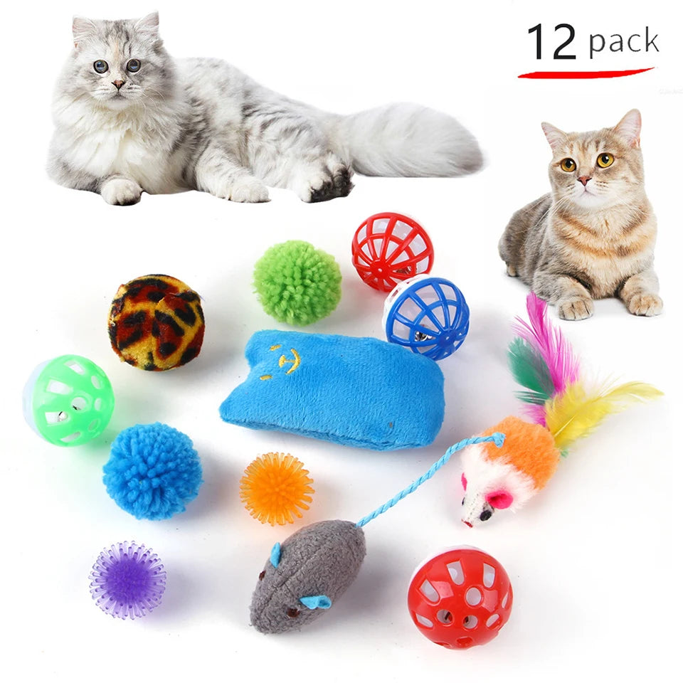 DualPet Kitten Toys Variety Cat Toy Combination Set Cat Toy
