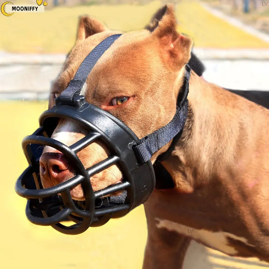 Soft Silicone Pet Dog Muzzle Breathable