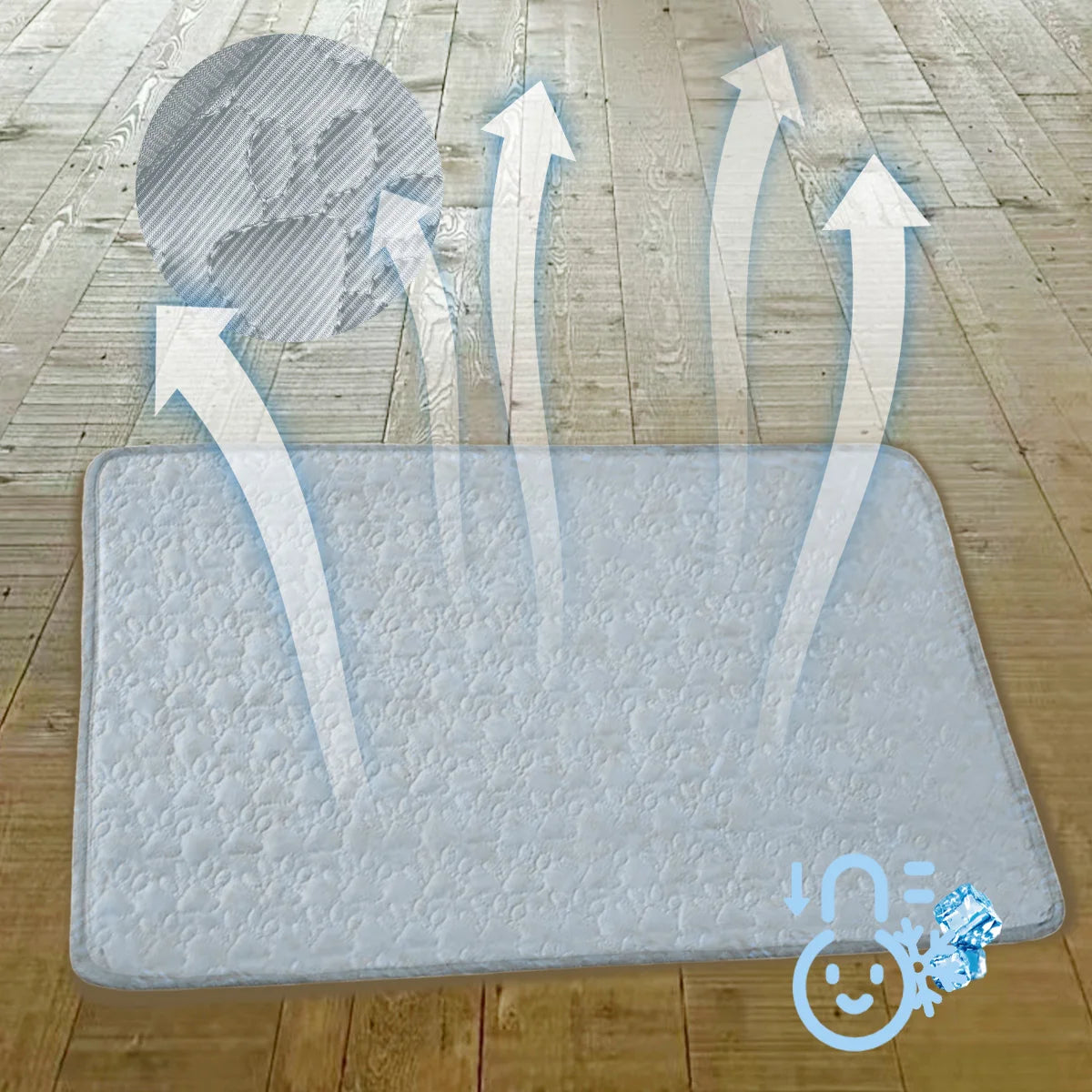 Dog Cooling Mat Summer Cool Dog Sleeping Pad for Small Medium Large Dogs Breathable Washable Pet Dogs Accessories
