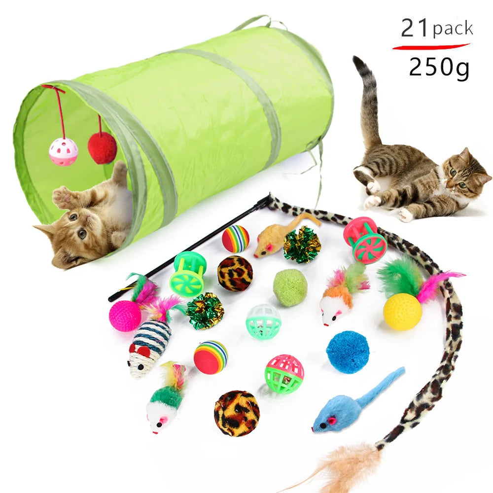 DualPet Kitten Toys Variety Cat Toy Combination Set Cat Toy