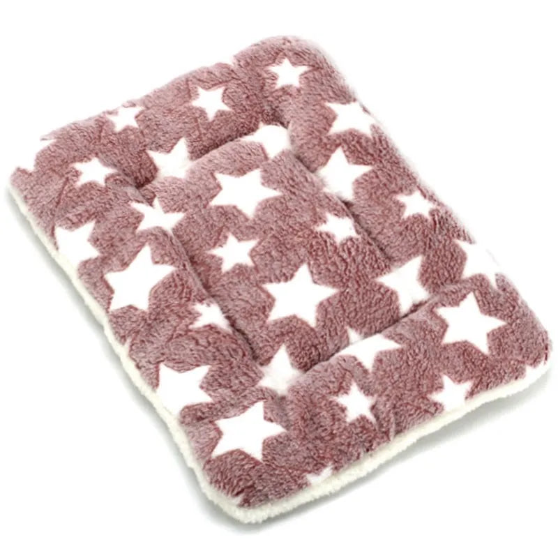Soft Cat Bed Mats Warm Dog Bed Soft Fleece Pet Blanket