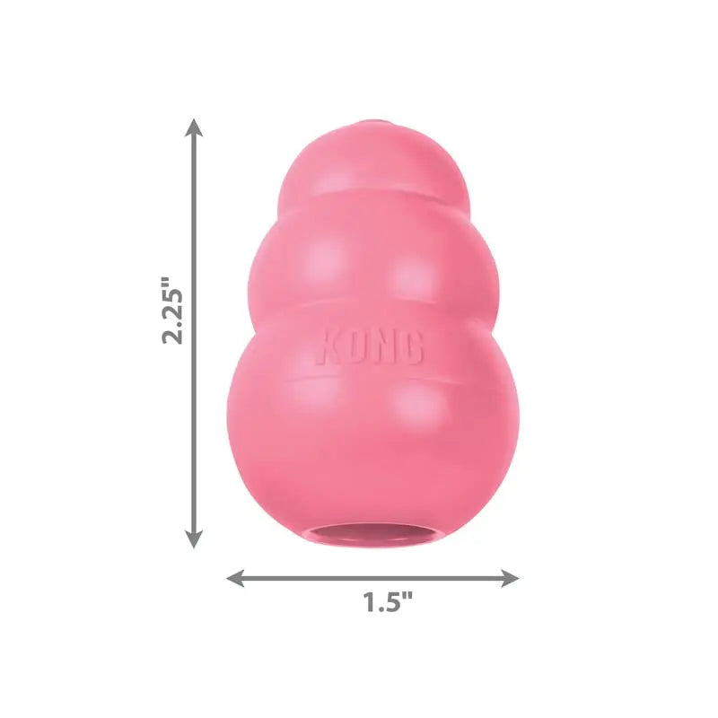 KONG Puppy - Natural Teething Rubber Chew Toy for Dogs