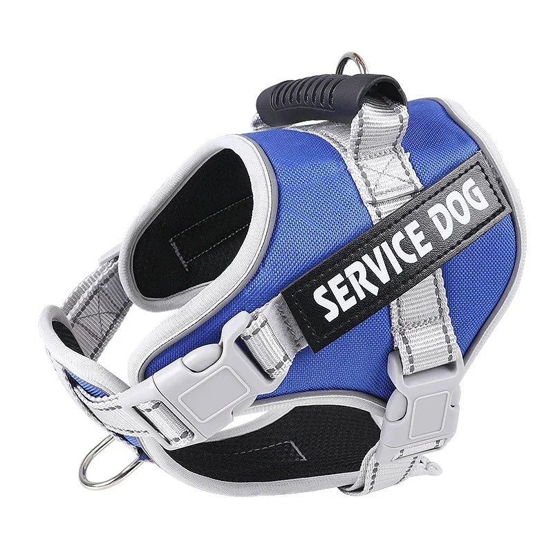 Service Dog Harness with Custom ID Tag Outdoor