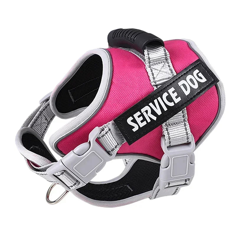 Service Dog Harness with Custom ID Tag Outdoor