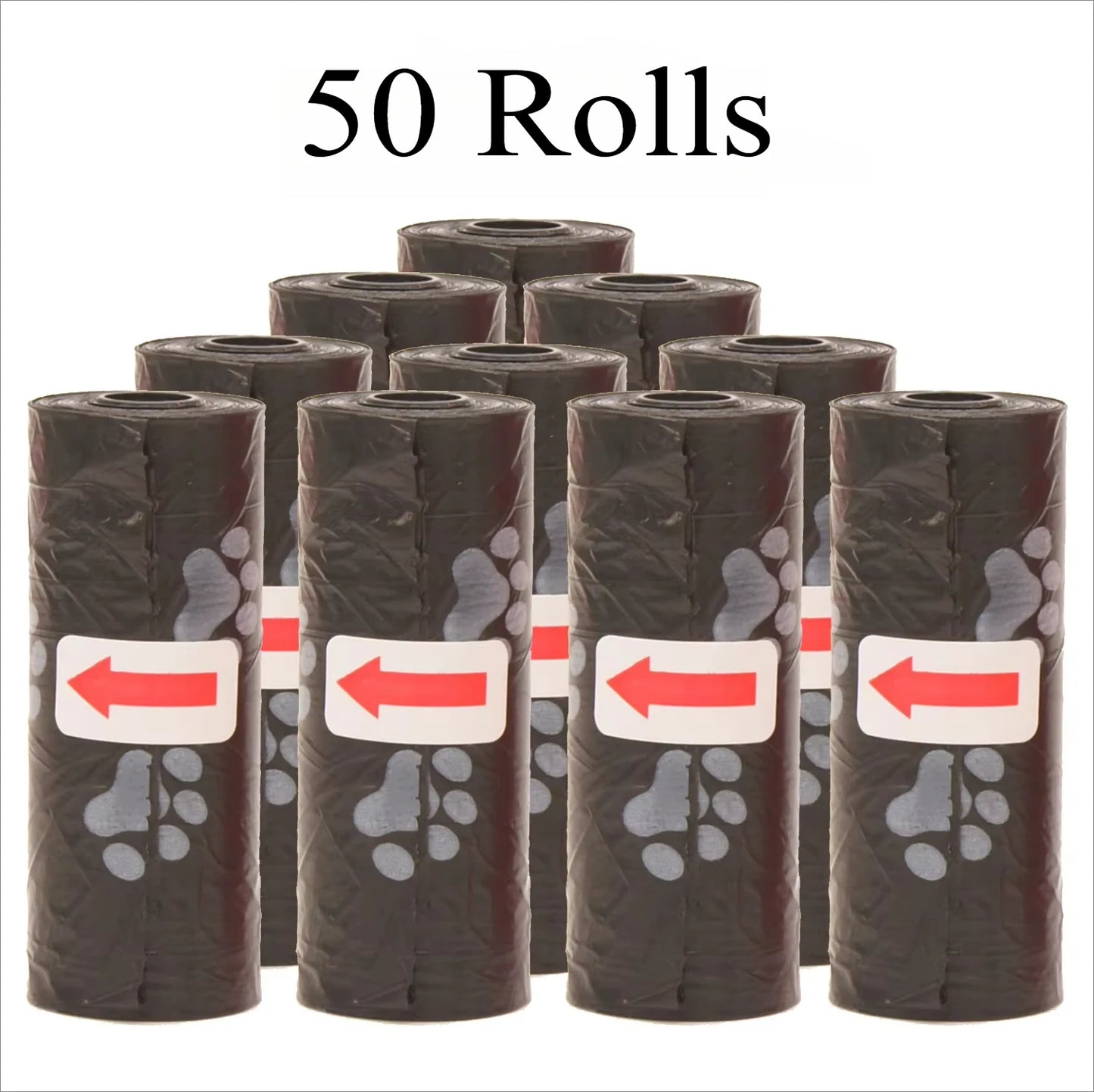1-100 Rolls Dog Poop Bag Outdoor