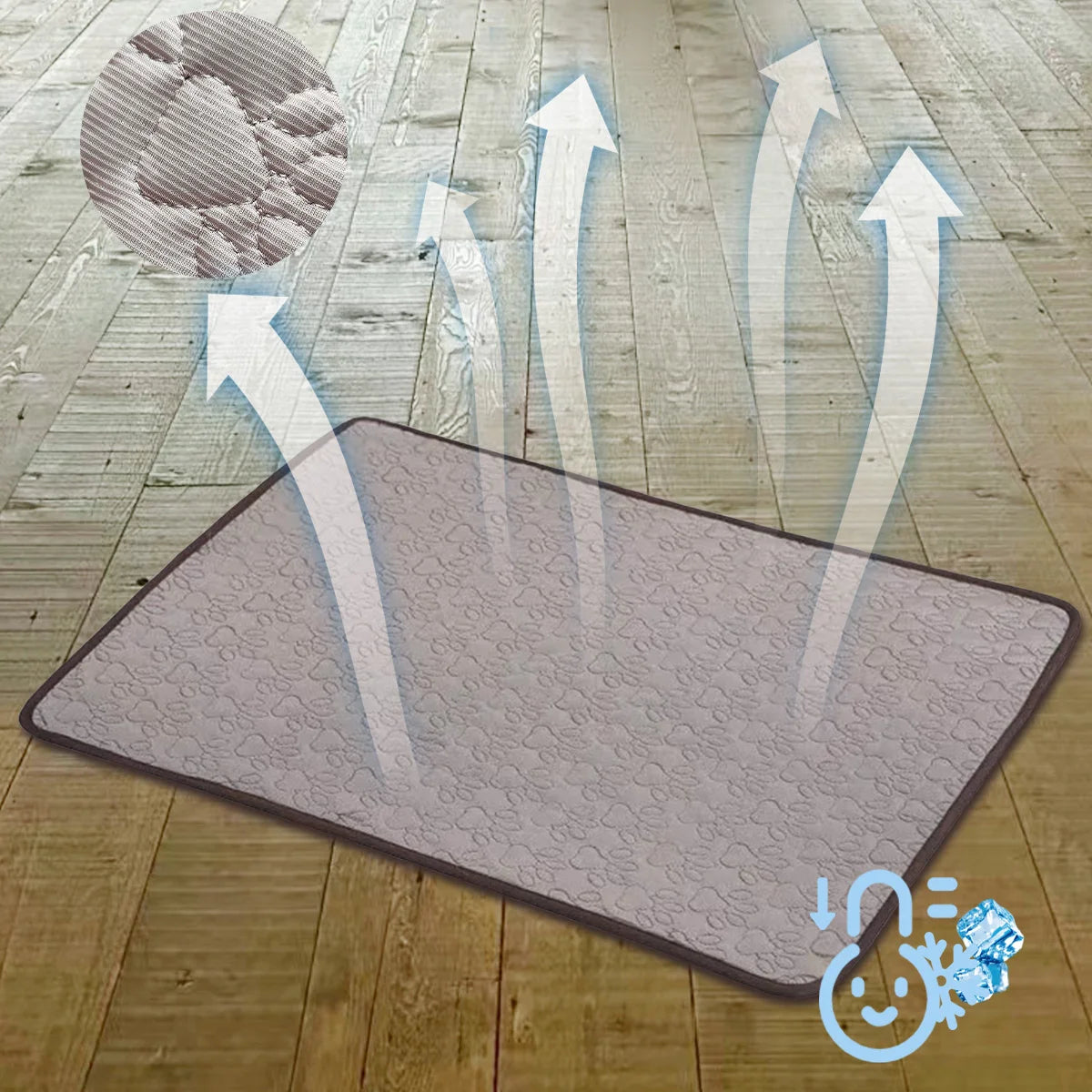 Dog Cooling Mat Summer Cool Dog Sleeping Pad for Small Medium Large Dogs Breathable Washable Pet Dogs Accessories