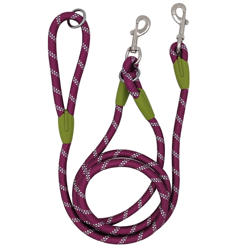 Reflective Nylon Leashes Pet Dogs Chain Traction Rope