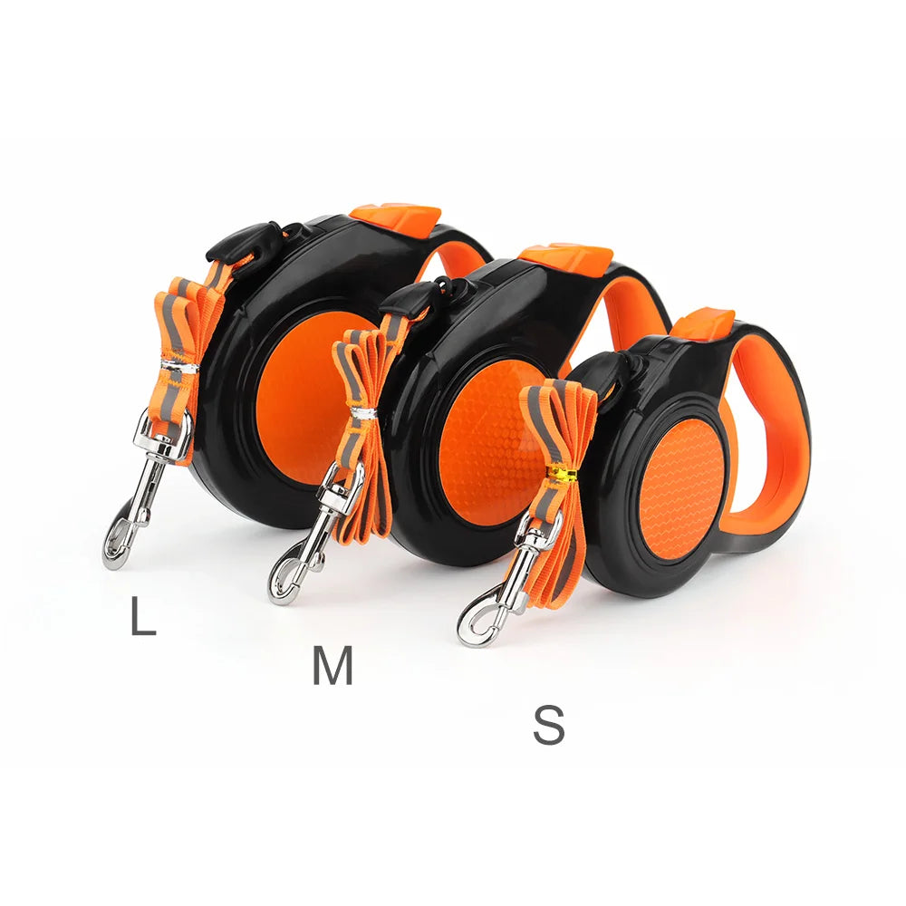Reflective Dog Leashes Traction Rope Dogs Cat Walking Pet Leash
