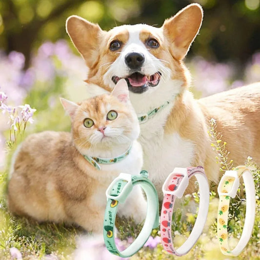 Adjustable Anti-Parasite Collar - Flea & Mosquito Protection for Pets 3 Sizes for Pets Functional Style Collars Nylon Material