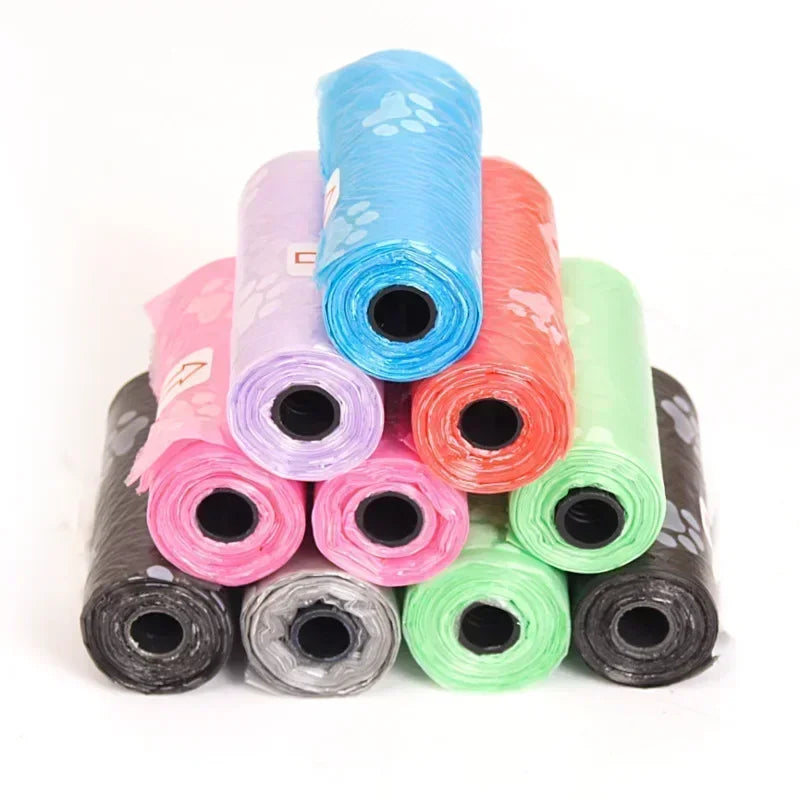 1-100 Rolls Dog Poop Bag Outdoor