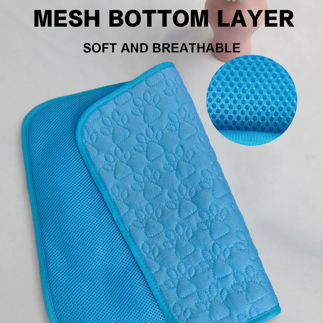 Dog Cooling Mat Summer Cool Dog Sleeping Pad for Small Medium Large Dogs Breathable Washable Pet Dogs Accessories