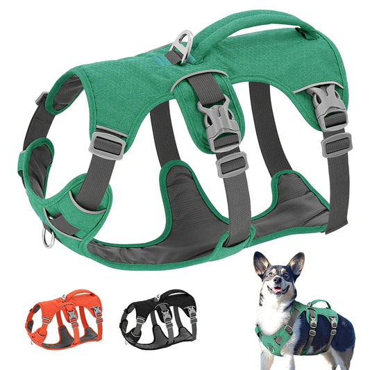 Nylon Pet Dog Harness Reflective Dog Harnesses
