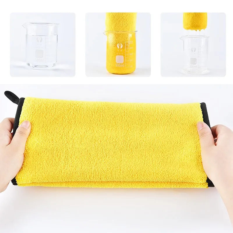 Quick Drying Dog And Cat Towels Soft Fiber Towels Absorbent Bath Towel