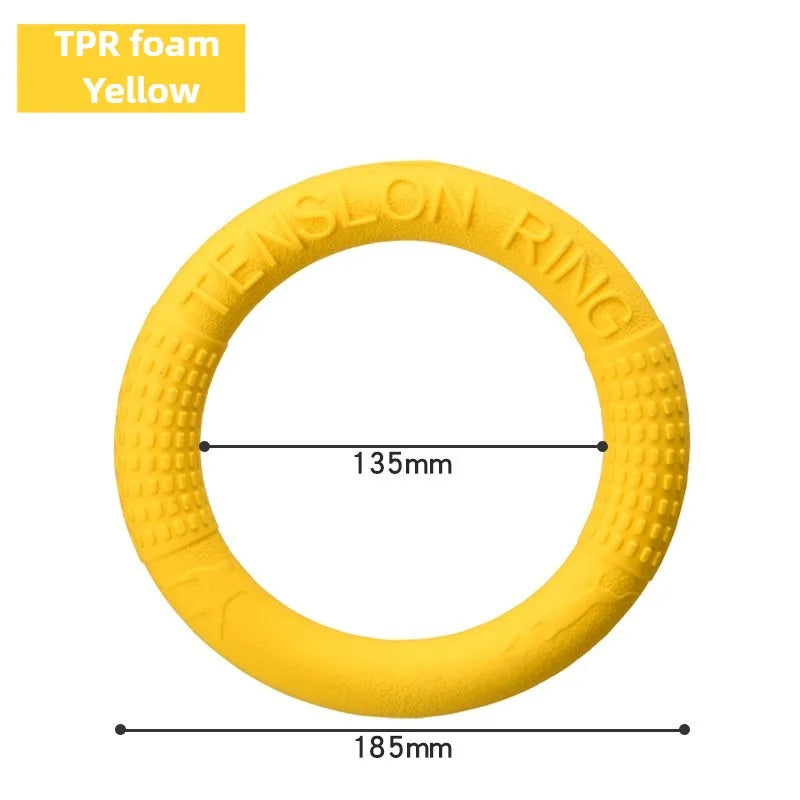 1pcs Dog Toys Pet Flying Disk Training Ring TPR material Floating water training interaction for Dogs