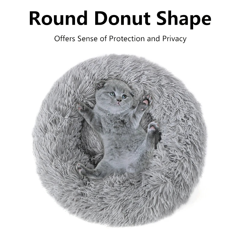 Fluffy Pets Dogs and Cat bed