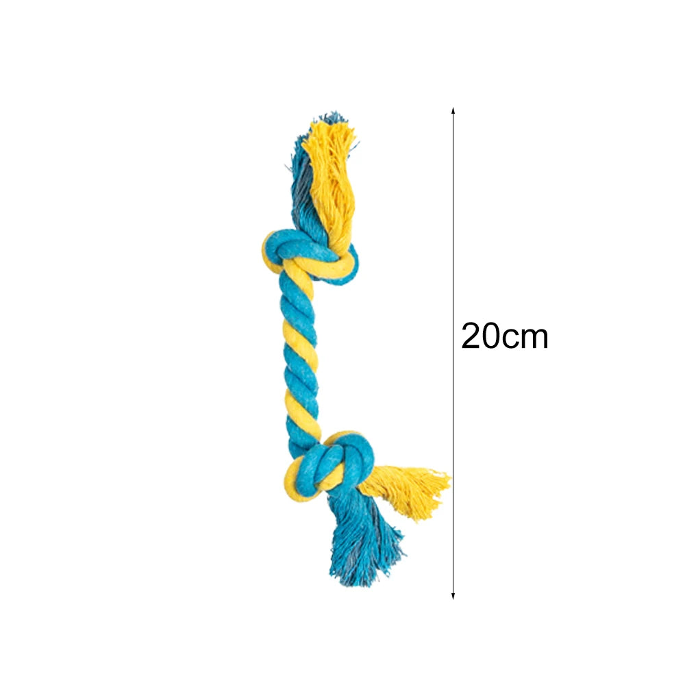 Rope Ball for Large and Small Dogs, Resistant Soft Cotton, Toothbrush, Bite Resistant, Chew, Interactive Dog Toys, Dog Accessori