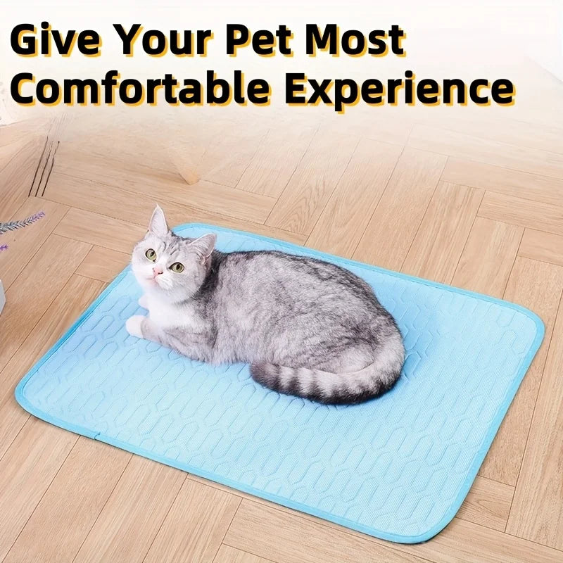 Dog Cooling Floor Mat Summer Pet Cold Bed Extra Large For Big Dogs Pet Accessories Cat Durable Blanket Sofa Cat Ice Pad Blankets