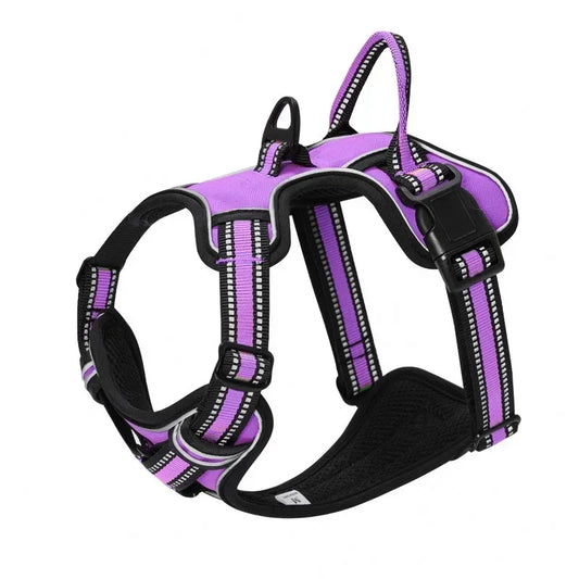 Adjustable Nylon Dog Harness Vest Reflective