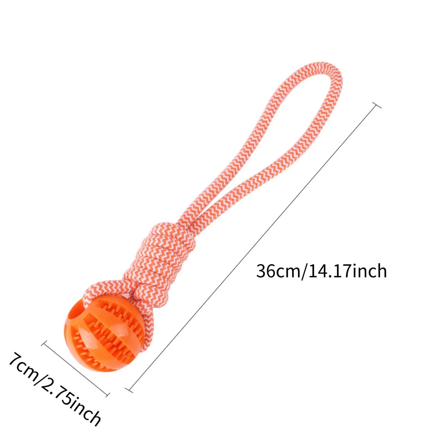 Dog Toys Balls Interactive Treat Rope