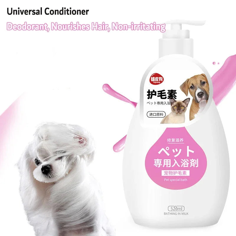 Pet Bath Shampoo/Conditioner Cat Dog Hair Care Cleaning Shower Gel Soap Anti Ticks Deodorant Body Wash Puppy Grooming Supplies