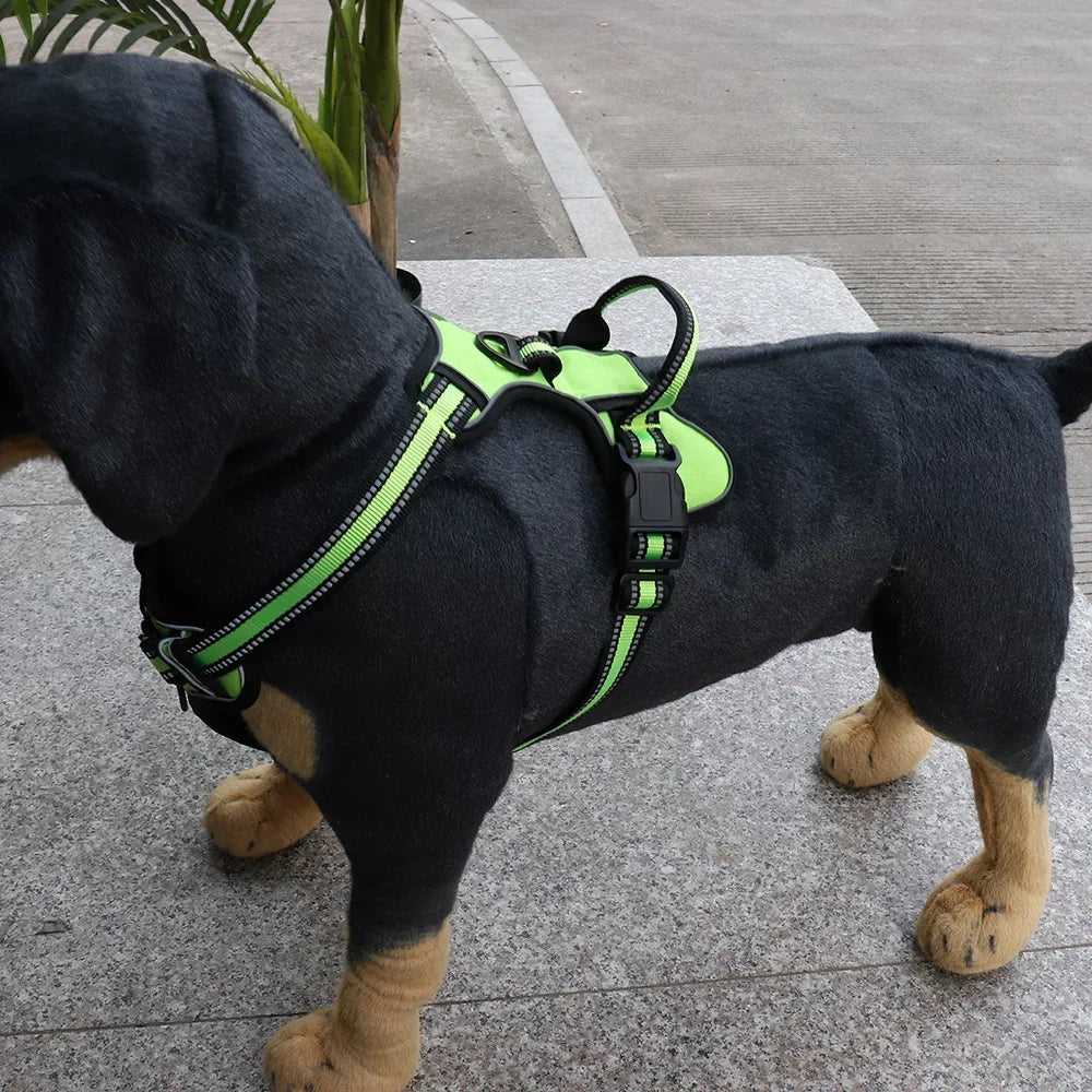 Adjustable Nylon Dog Harness Vest Reflective