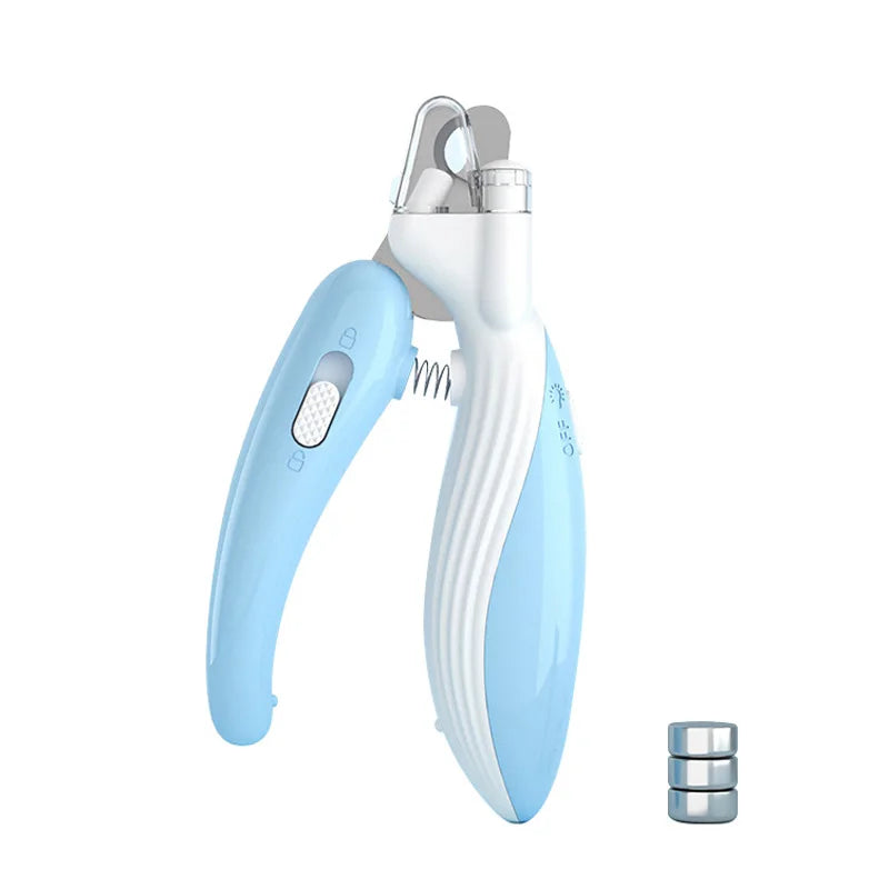 Pet Nail Clippers with Led Light Pet Claw Grooming Scissors