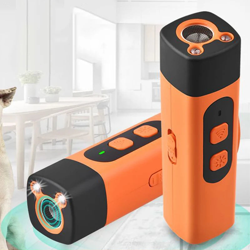 Ultrasonic Dog Repellent Bark Shield The Barkshield Pro Bark Shield Anti Bark Device For Dog With Hd Display And Led Flashlight