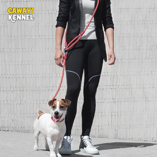 Reflective Nylon Leashes Pet Dogs Chain Traction Rope