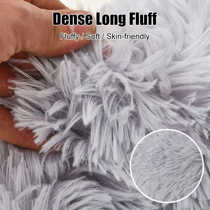 Fluffy Pets Dogs and Cat bed